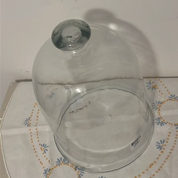 NWT Glass Bell Cloche - Picture 2 of 3